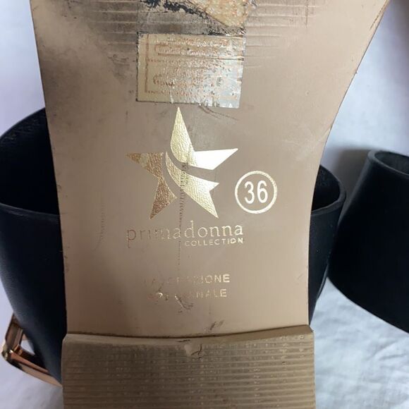 PRIMA DONNA COLLECTION Zebra Strappy Sandal-36 - Picture 6 of 6